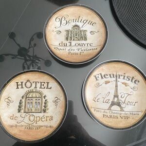 Parisian Decorative dish Set - Beige & Black
By pier one..